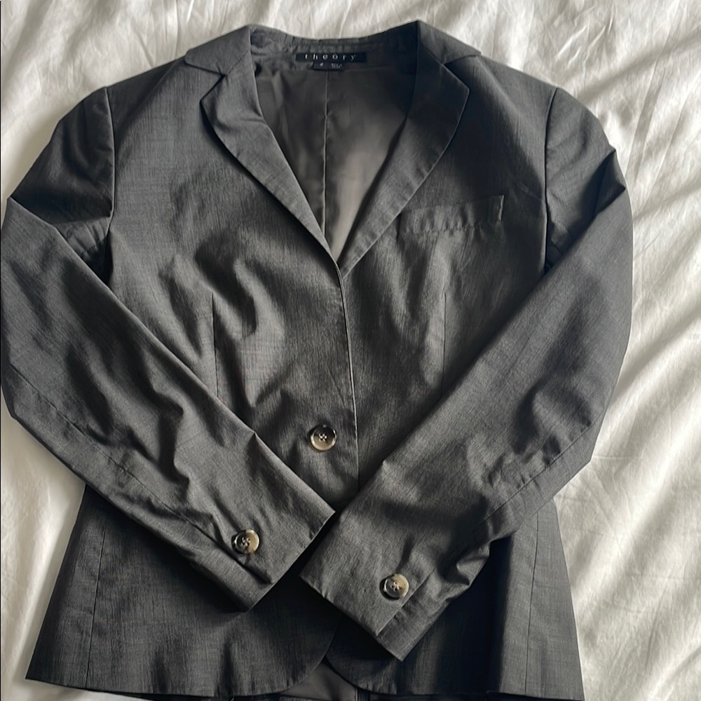 Theory Gray Blazer